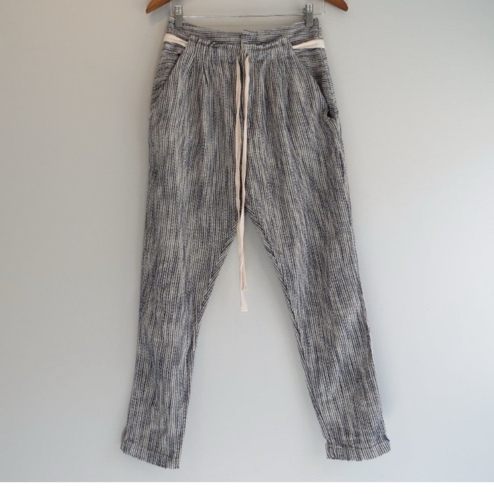 Free People Gray Sweatpants Relaxed Fit Tapered Leg